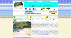 Desktop Screenshot of capoverdevacanze.net
